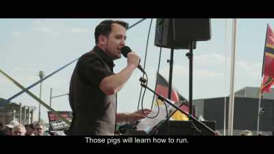 Those pigs will learn
how to run. - City of Ghosts