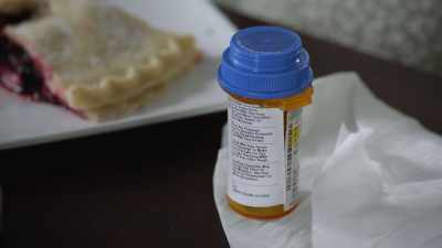 "Those pills in front of you,
ma'am?" - Black Bags