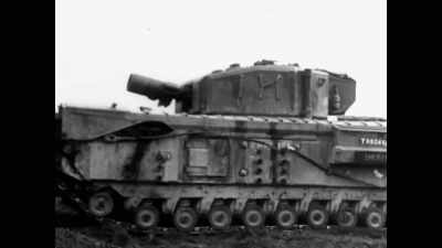 Those sort of tanks, when faced with an obstacle like this, - The Buildings That Fought Hitler
