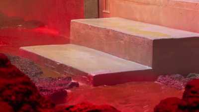 Those stairs are sinking, - Floor Is Lava