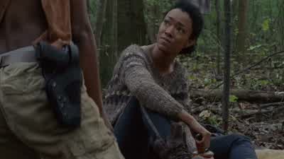 Those tracks, they run through towns. - The Walking Dead