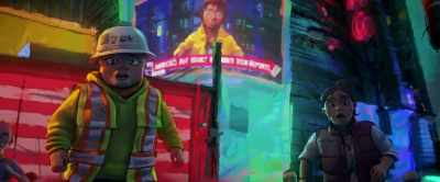 Those turtles are not the bad guys. - Teenage Mutant Ninja Turtles: Mutant Mayhem
