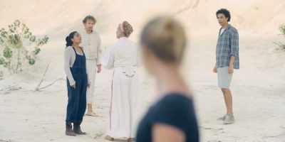 Those two who jumped
have just reached - Midsommar