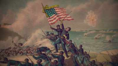 Those us colored troops
were commanded by white men. - Abraham Lincoln
