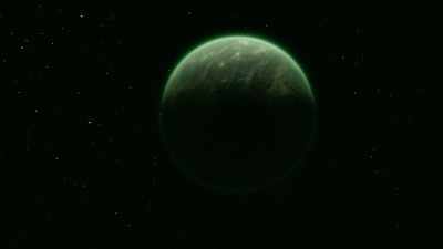 Those warm green
colors seem inviting, - Cosmos: Possible Worlds