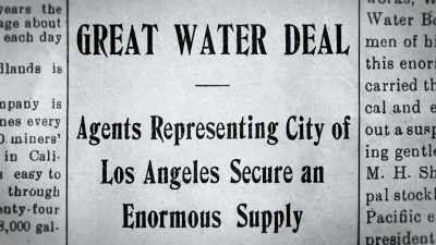 Those wealthy landowners
made a killing. - Flood in the Desert
