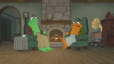 Though, I might be even more comfortableif I were wearing my favorite slippers. - Frog and Toad