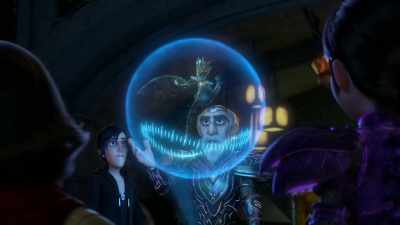 Though, his presence is a dire omen
of things to come. - Wizards: Tales of Arcadia