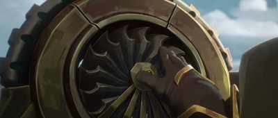 Though these blades
seem improperly pitched. - Arcane