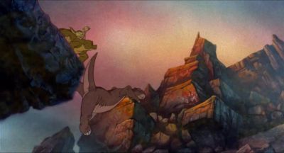 Though they were sore stumped and tired - The Land Before Time