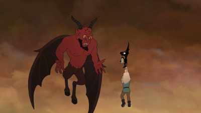 Thought you could escape, Luci?
A mere demon level two? - Disenchantment