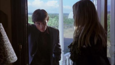 Thought you forgot about me. Ready to go? - Smallville