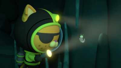 Thought your friends
might like to see my fangs. - Octonauts and the Caves of Sac Actun