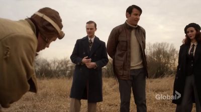 Thought you said he was gonna be fine. - Timeless
