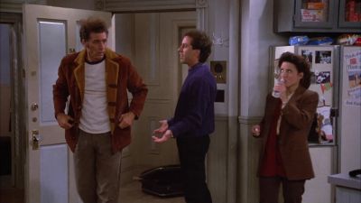 Thought you weren't coming back till Monday - Seinfeld