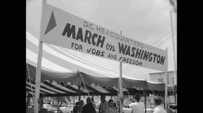 Thousands
of demonstrators assembled - The United States of Insanity