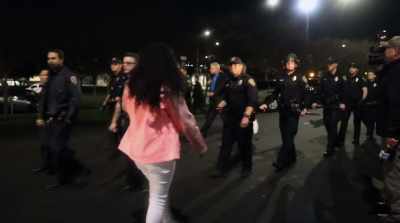 -Threats were made.
-Lopez: And then
when the protesters - Stockton on My Mind