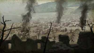Three days after the eruption, - Cosmos: Possible Worlds