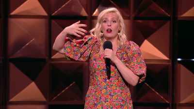 Three hours later, it was on my bed again.
And by now - Backstage with Katherine Ryan