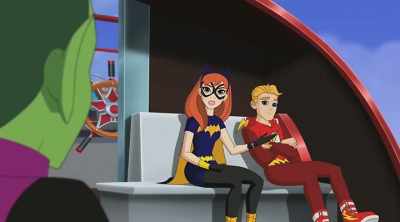 Three hours. You've been out
here three hours, Gilligan. - DC Super Hero Girls: Legends of Atlantis