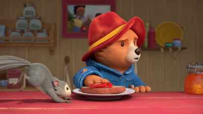 Three lettuce leaves and cheddar. - The Adventures of Paddington