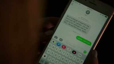 Three messages in a
minute and a half. - Five Bedrooms