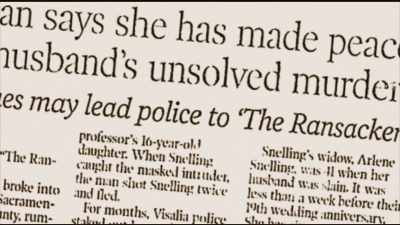 THREE MONTHS LATER,
DURING A STAKEOUT, - The Golden State Killer: It's Not Over