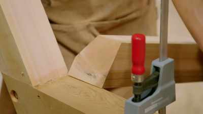 Three of them are angled this way - Handmade: Britain's Best Woodworker