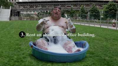 THREE,
RENT AN ABANDONED
OFFICE BUILDING - The Patent Scam