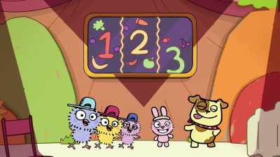 Three teams, three rounds.
[clapping] - Love Monster