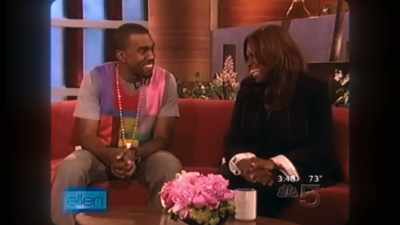 Three-time Grammy winner Kanye West
is going to sing a song. - jeen-yuhs: A Kanye Trilogy