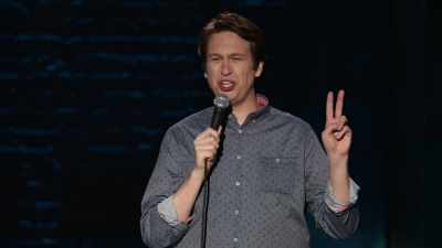 Three, two, one. Check if
you have to pee. What. - Pete Holmes: Dirty Clean