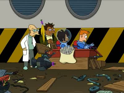 - Three, two, one. - Futurama