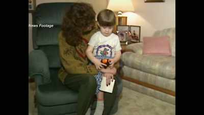 THREE-YEAR-OLD AARON HAIM
DOESN'T KNOW WHERE HIS MOMMY IS. - Evil Lives Here: Shadows Of Death