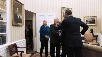 Three years later, he visited
with President Obama again - The Way I See It