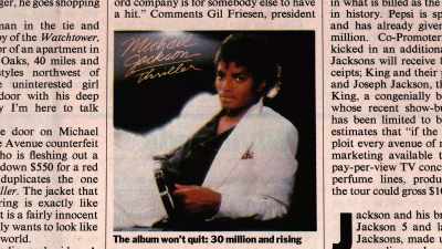 Thriller is
a cultural phenomenon - Thriller 40