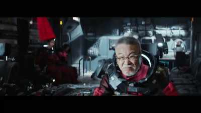 [thrilling music] - The Wandering Earth