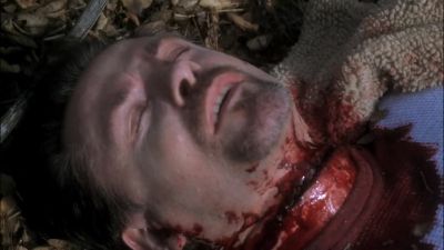 Throat's slashed to the spine. - NCIS