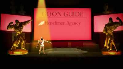 Through a henchmen agency, - Harley Quinn