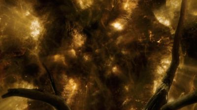 Through that last dark cloud is a dying star. - The Fountain