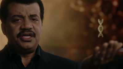 Through random changes,
mutations in the genes, - Cosmos: Possible Worlds