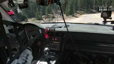 Through the brake check
area at Glen Cove, - Pike's Peak: On The Edge