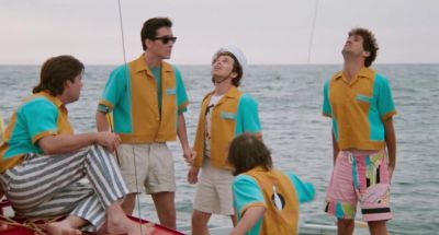 Through the halyard holder - One Crazy Summer