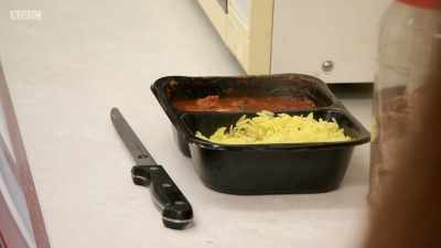 Throughout this experiment we have all eaten together. - Back in Time for Dinner