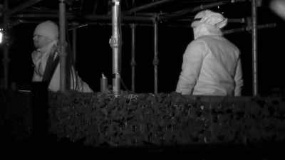 Throughout the night,
the recruits must man - Celebrity SAS: Who Dares Wins