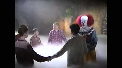 Throughout the whole
process of shooting IT, - Pennywise: The Story of IT