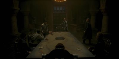 Throw down your sword
and remove your cloak, Ser Criston. - House of the Dragon
