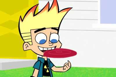 Throw it to me,
and I'll show you. (PANTING) - Johnny Test