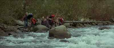 Throw your packs in the river! - Bushwhacked