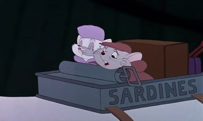 Throw another shrimp on the barbie 'cause here I come - The Rescuers Down Under